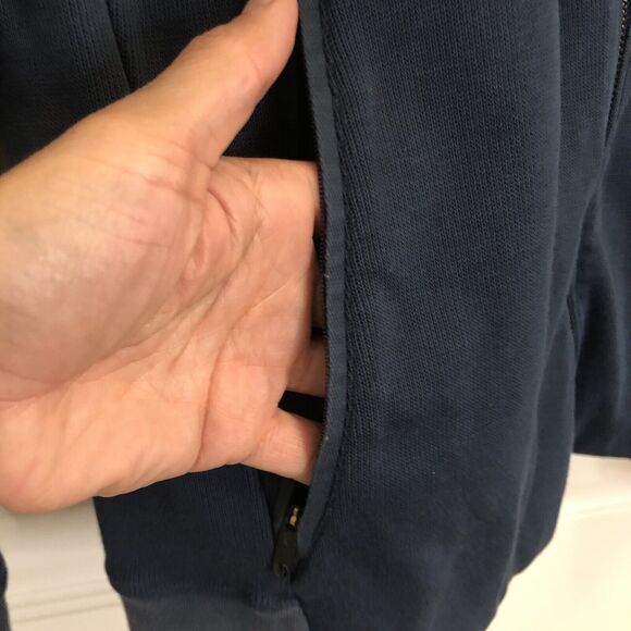 Nike Jacket Men's Medium Roger Federer Tennis Blue Track Performance Full Zipper - Picture 4 of 16